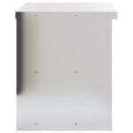 Armoire murale de cuisine avec étagère acier inoxydable – Image 4