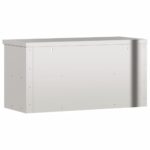 Armoire murale de cuisine avec étagère acier inoxydable – Image 5