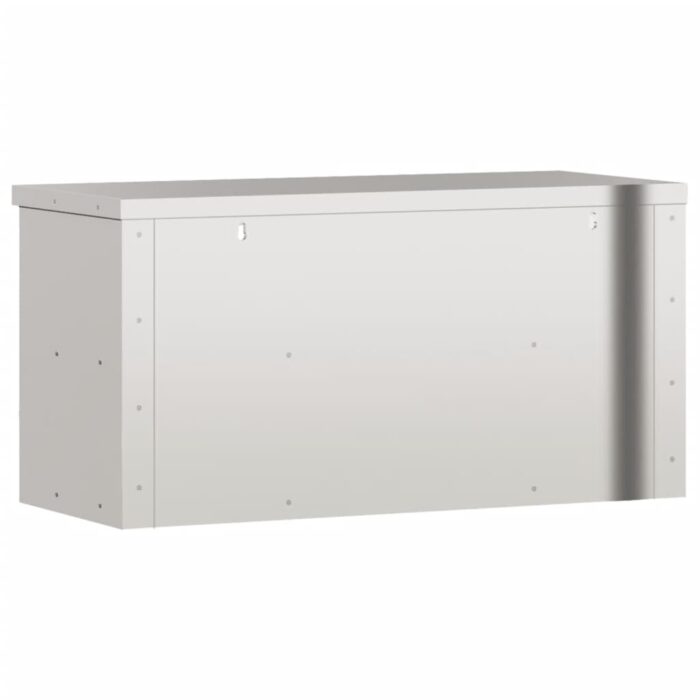Armoire murale de cuisine avec étagère acier inoxydable – Image 5