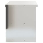 Armoire murale de cuisine avec étagère acier inoxydable – Image 4
