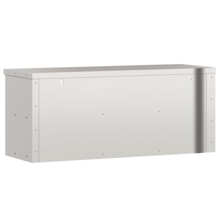 Armoire murale de cuisine avec étagère acier inoxydable – Image 5