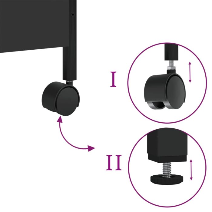 Chariot de cuisine chêne marron 45x35x89,5 bois d'ingénierie – Image 8