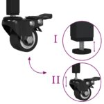 Chariot de cuisine chêne marron 81,5x41x92,5 cm bois ingénierie – Image 8