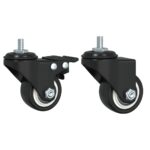 Chariot de cuisine chêne fumé 82x40x78,5 cm bois d'ingénierie – Image 10