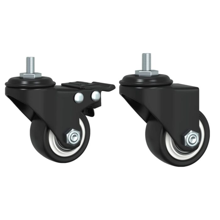 Chariot de cuisine sonoma gris 82x40x78,5 cm bois d'ingénierie – Image 10