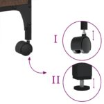 Chariot de cuisine chêne marron 60,5x31x72,5 cm bois ingénierie – Image 8