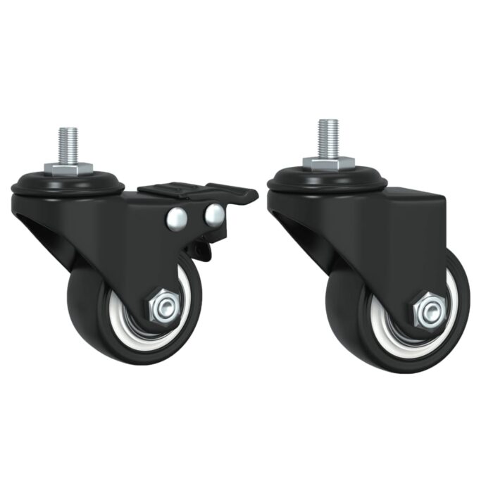 Chariot de cuisine chêne fumé 60x48x89,5 cm bois d'ingénierie – Image 11