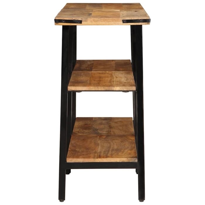 Table console 140x35x70 cm bois de manguier massif – Image 2