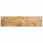 Table console 140x35x70 cm bois de manguier massif – Image 3
