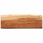 Étagères murales 2 pcs 60x20x3,5 cm bois massif d'acacia – Image 5