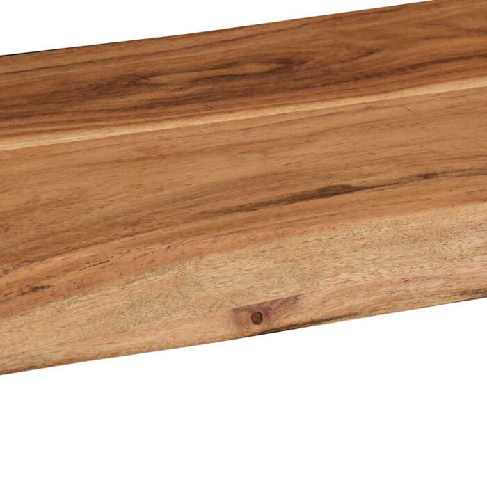 Étagères murales 2 pcs 60x20x3,5 cm bois massif d'acacia – Image 7