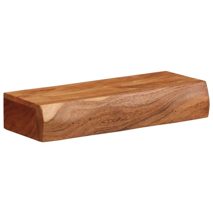 Étagères murales 2 pcs 40x17x8 cm bois massif d'acacia – Image 3