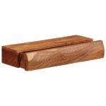 Étagères murales 2 pcs 40x17x8 cm bois massif d'acacia – Image 4