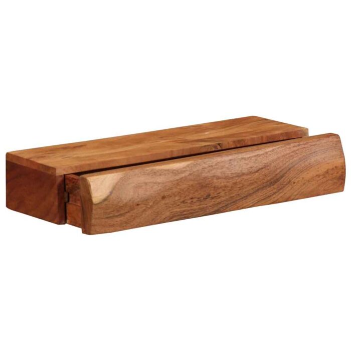 Étagères murales 2 pcs 40x17x8 cm bois massif d'acacia – Image 4