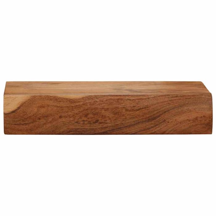Étagères murales 2 pcs 40x17x8 cm bois massif d'acacia – Image 5