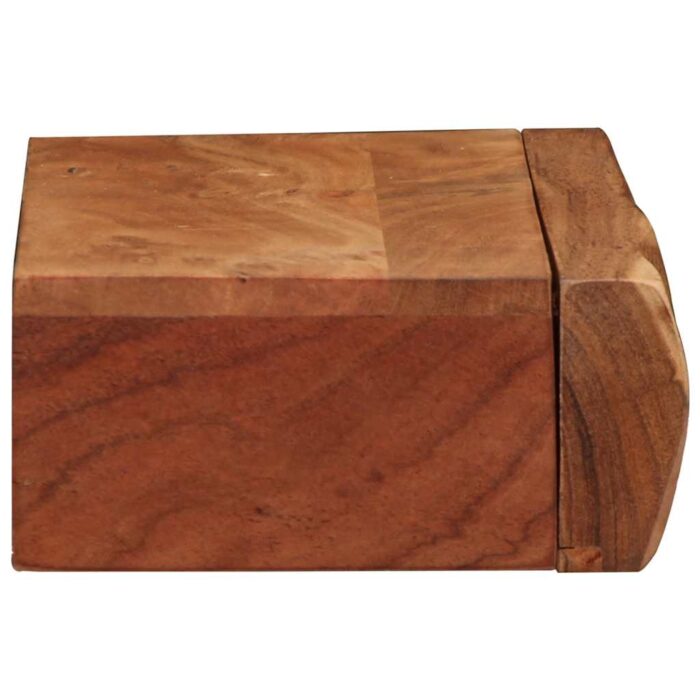 Étagères murales 2 pcs 40x17x8 cm bois massif d'acacia – Image 6