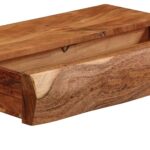 Étagères murales 2 pcs 40x17x8 cm bois massif d'acacia – Image 9