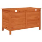 Boîte de rangement de jardin 99x49,5x58,5 cm bois massif sapin – Image 4