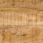 Tables d'appoint gigognes 3 pcs bois de manguier massif brut – Image 12