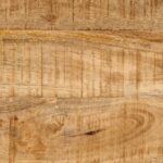 Meuble TV 110x35x40 cm bois massif de manguier brut – Image 11