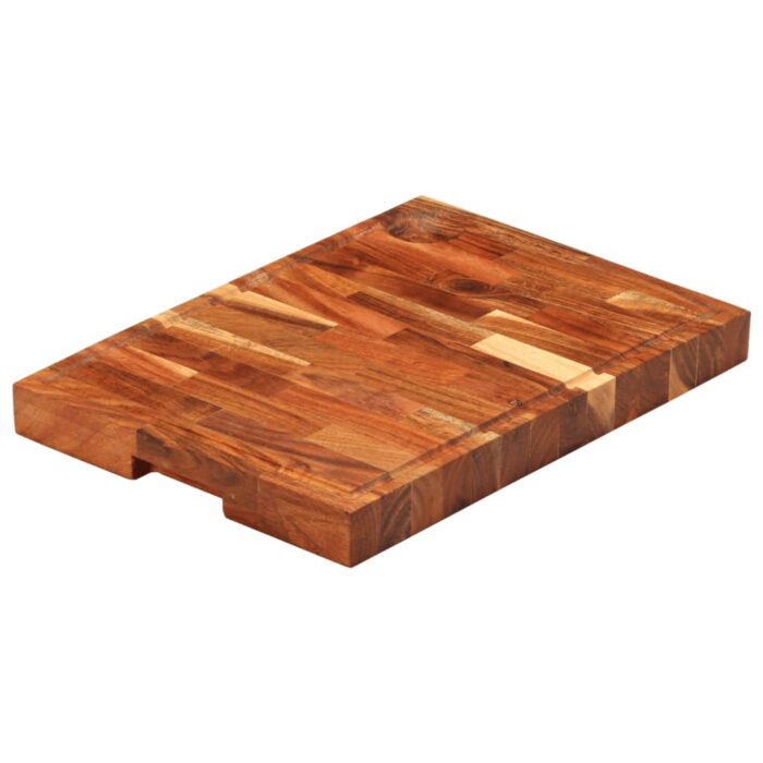 Planche à découper 42x30x4 cm bois d'acacia massif – Image 1