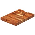 Planche à découper 42x30x4 cm bois d'acacia massif – Image 5