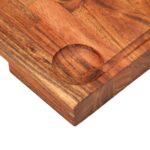 Planche à découper 42x30x4 cm bois d'acacia massif – Image 7