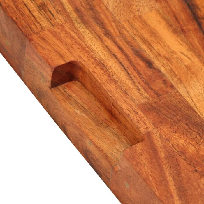 Planche à découper 42x30x4 cm bois d'acacia massif – Image 9