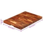 Planche à découper 60x42x4 cm bois d'acacia massif – Image 12