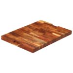 Planche à découper 60x42x4 cm bois d'acacia massif – Image 5