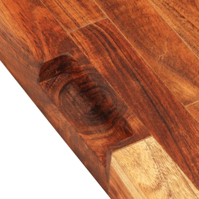 Planche à découper 60x42x4 cm bois d'acacia massif – Image 9