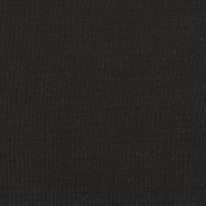 Canapé-lit à 2 places avec deux oreillers noir tissu – Image 7