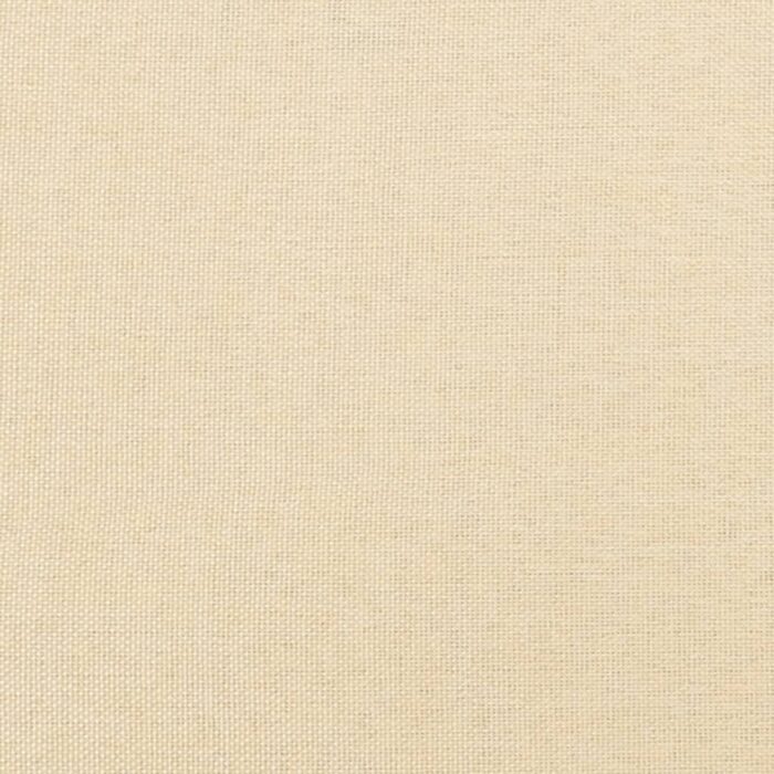 Canapé-lit à 2 places crème tissu – Image 8