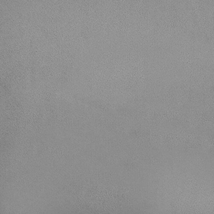 Canapé-lit à 2 places gris clair velours – Image 8