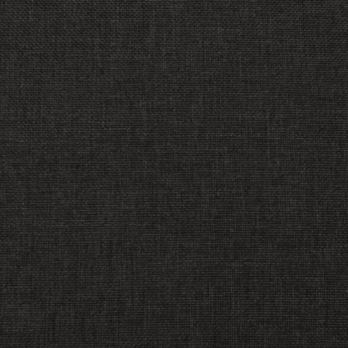 Canapé-lit à 2 places avec deux oreillers noir tissu – Image 8