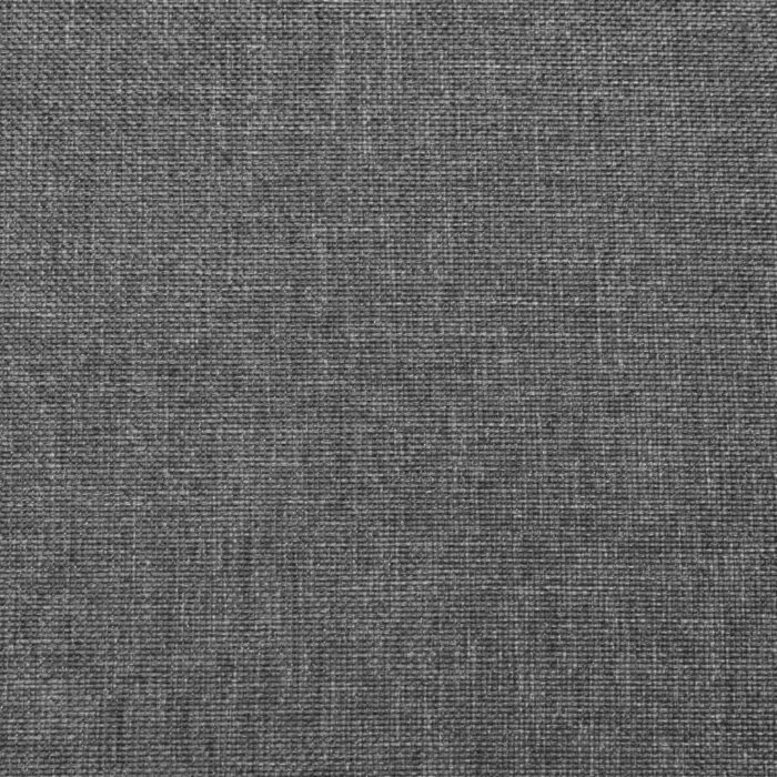 Canapé-lit à 2 places avec deux oreillers gris clair tissu – Image 8