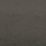 Canapé-lit à 2 places avec deux oreillers Gris foncé Velours – Image 8