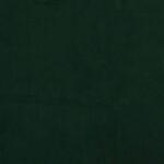 Canapé-lit à 2 places avec deux oreillers Vert foncé Velours – Image 8