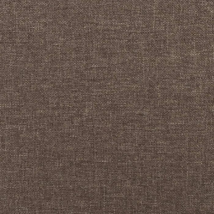 Canapé-lit à 2 places taupe tissu – Image 8