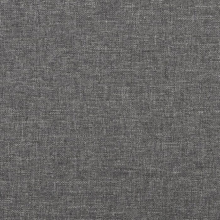Canapé-lit à 2 places avec deux oreillers gris clair tissu – Image 8