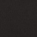 Canapé-lit à 2 places avec deux oreillers noir tissu – Image 8