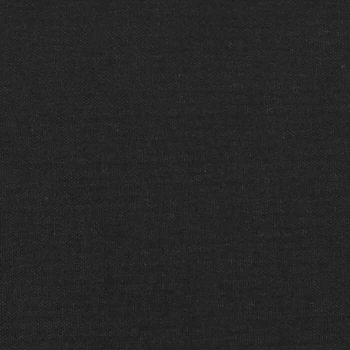 Canapé-lit à 2 places avec deux oreillers noir tissu – Image 8