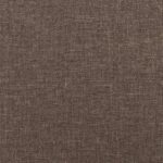 Canapé-lit à 2 places avec deux oreillers taupe tissu – Image 8