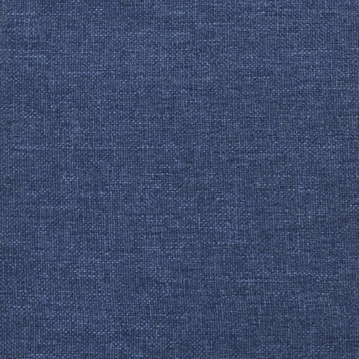Canapé-lit à 2 places bleu tissu – Image 8