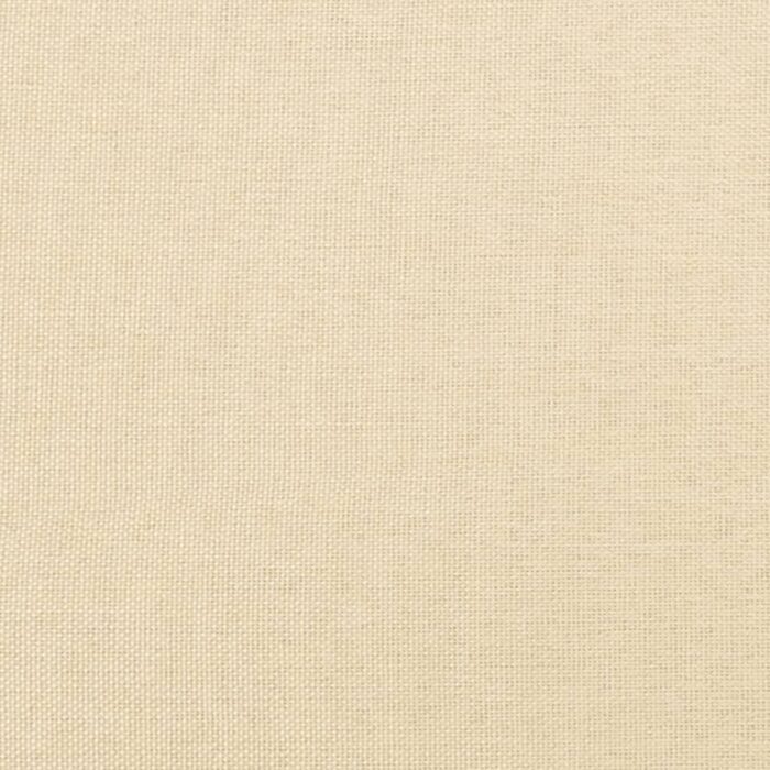 Canapé-lit à 2 places crème tissu – Image 8