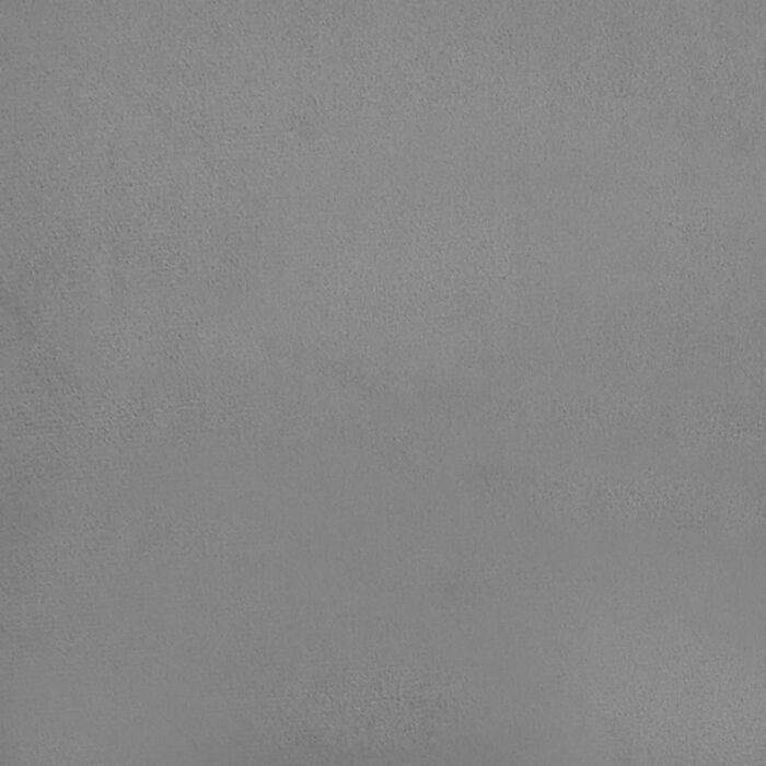 Canapé-lit à 2 places gris clair velours – Image 8