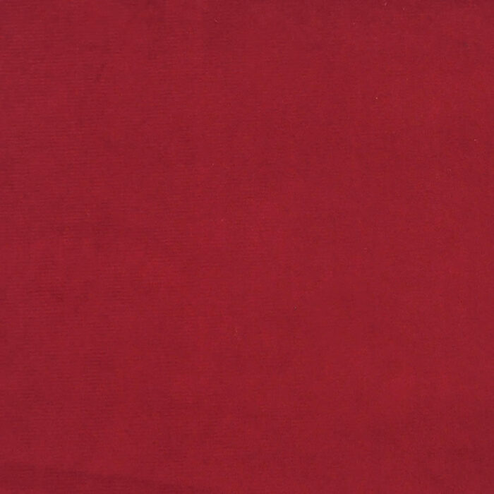 Canapé-lit 2 places rouge bordeaux velours – Image 8