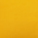 Canapé-lit 2 places jaune velours – Image 8