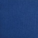 Canapé-lit à 2 places avec deux oreillers bleu tissu – Image 8