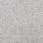 Canapé-lit à 2 places avec deux oreillers gris clair tissu – Image 8